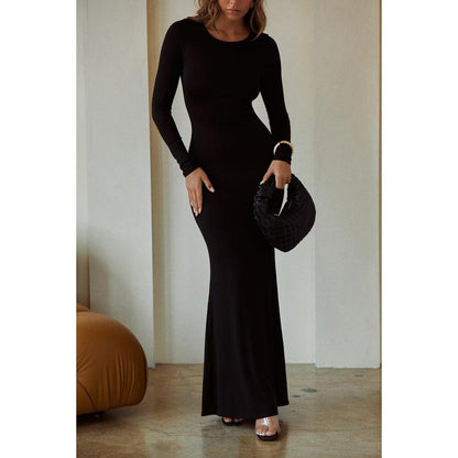 Luna Negra Long Sleeve Knit Dress 