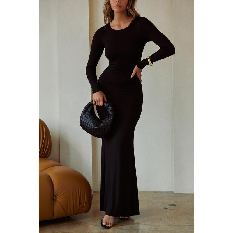 Luna Negra Long Sleeve Knit Dress 